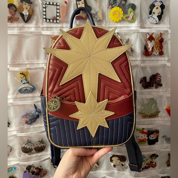 Her Universe Marvel The Marvels
Captain Marvel Mini Backpack main image 6